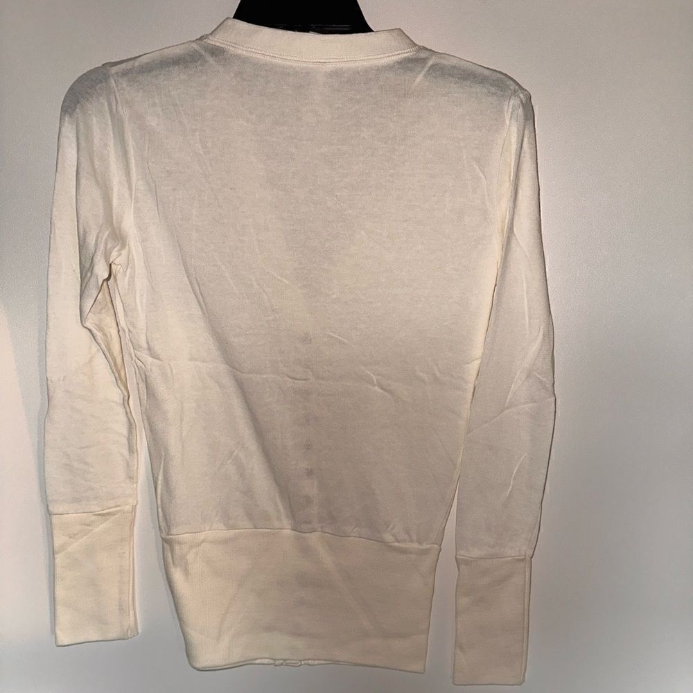 Ivory Button Cardigan - Picture 7 of 7